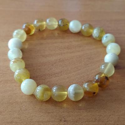 Bracelet opale jaune 1