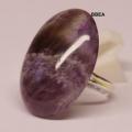 Bague amethyste ovale 18x24mm fine