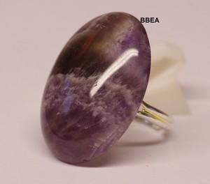 Bague amethyste ovale 18x24mm fine