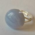 Bague calcedoine bleue 1 3