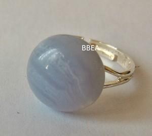 Bague calcedoine bleue 1 3