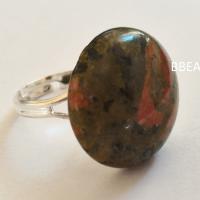 Bague epidote 2 