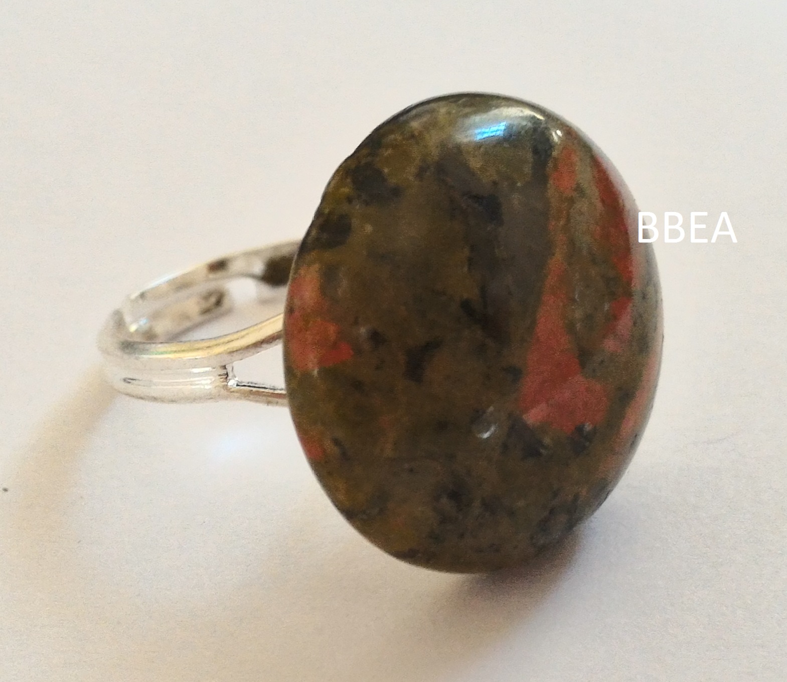 Bague epidote 2