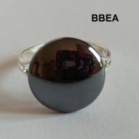 Bague hematite 12 