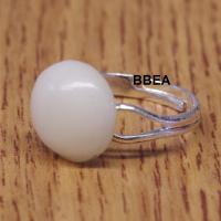 Bague jade blanche 4 