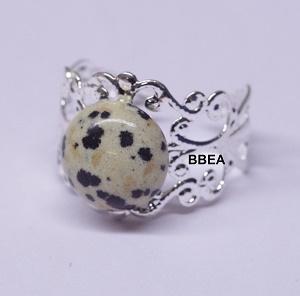 Bague jaspe paysage 12mm 2 2