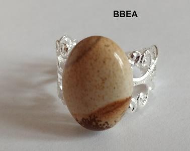 Bague jaspe paysage 6