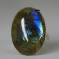 Bague labradorite 33 