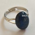 Bague lapis lazuli 10x14mm 2 