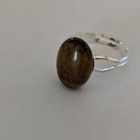 Bague oeil de tigre 10 