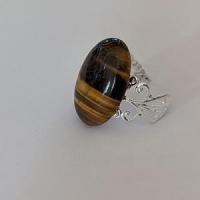 Bague oeil de tigre 3 2