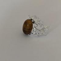 Bague oeil de tigre 4 4