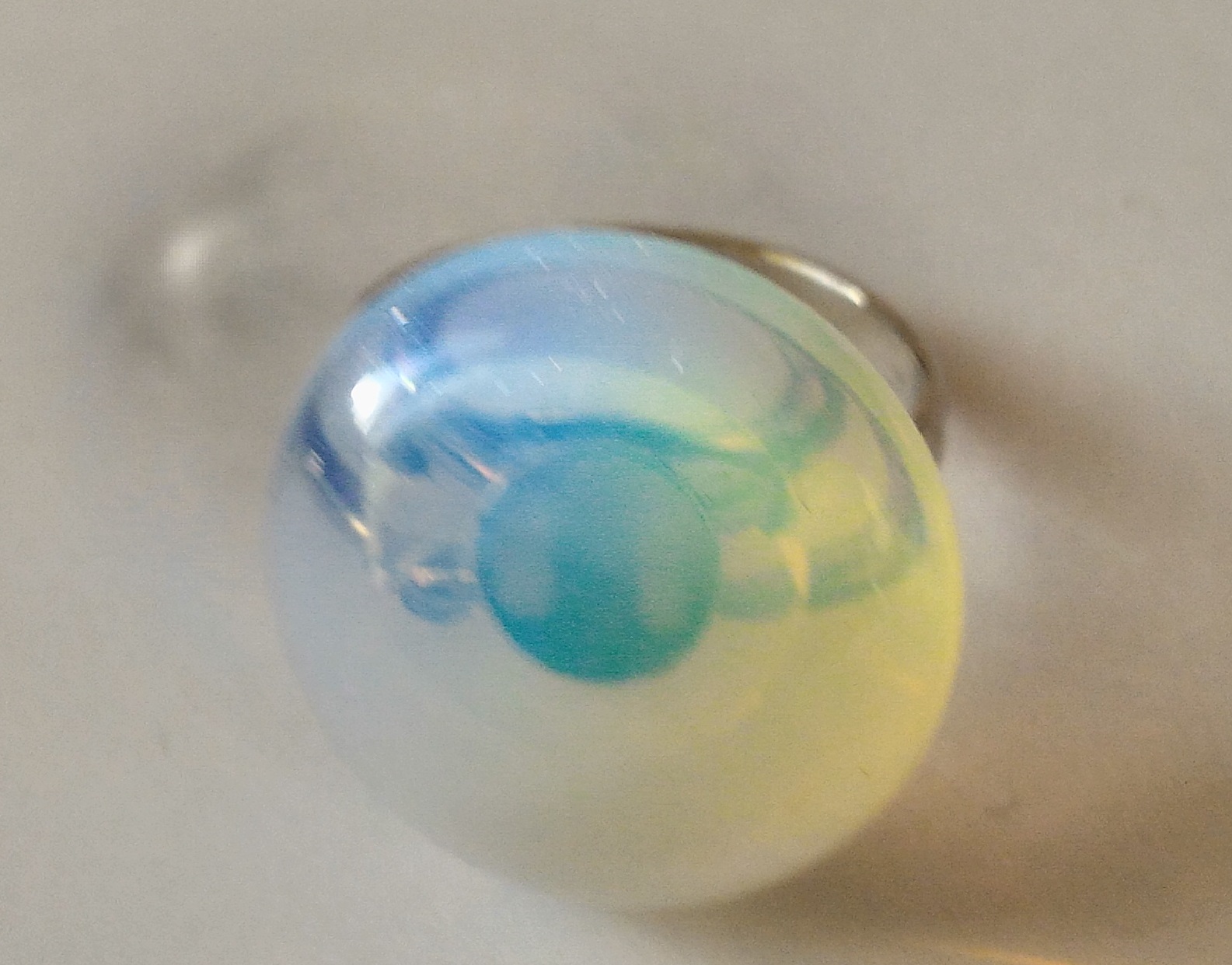 Bague pierre de lune 2