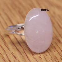 Bague quartz rose 2 1