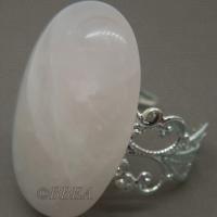 Bague quartz rose 3531