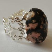 Bague rhodonite 1 