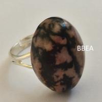 Bague rhodonite 2 1