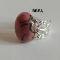 Bague rhodonite