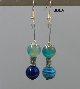 Boucles agate 1 