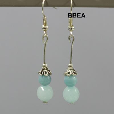 Boucles amazonite 1