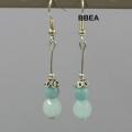 Boucles amazonite 2 1