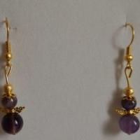 Boucles amethyste ange 3 1