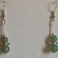 Boucles aventurine verte ange 2 1