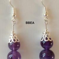 Boucles d oreille amethyste 12 1