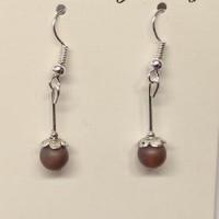 Boucles d oreilles ambre 1