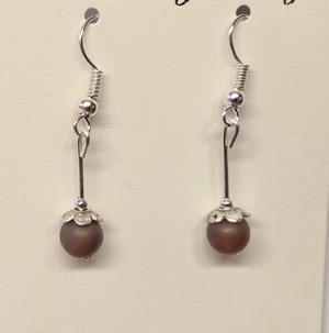 Boucles d oreilles ambre 1