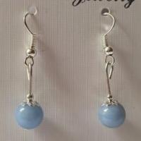 Boucles d oreilles angelite 1 1