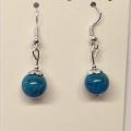 Boucles d oreilles apatite bleue 1 1