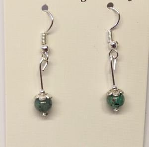 Boucles d oreilles chrysocolle 6 