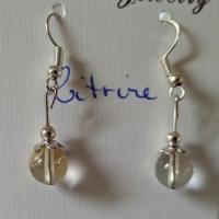 Boucles d oreilles citrine 1