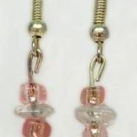 Boucles d oreilles cristal de roche 3107