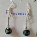 Boucles d oreilles emeraude 2 