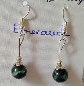 Boucles d oreilles emeraude 2 