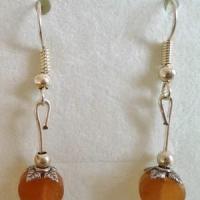 Boucles d oreilles en aventurine rouge 2 1