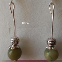 Boucles d oreilles jade 2