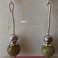 Boucles d oreilles jade 3
