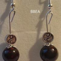 Boucles d oreilles jaspe brechia 2