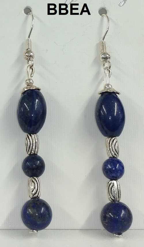Boucles d oreilles lapis lazuli 2