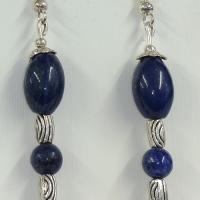 Boucles d oreilles lapis lazuli 2