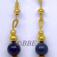 Boucles d oreilles lapis lazuli3174