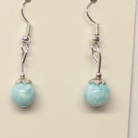 Boucles d oreilles larimar 4