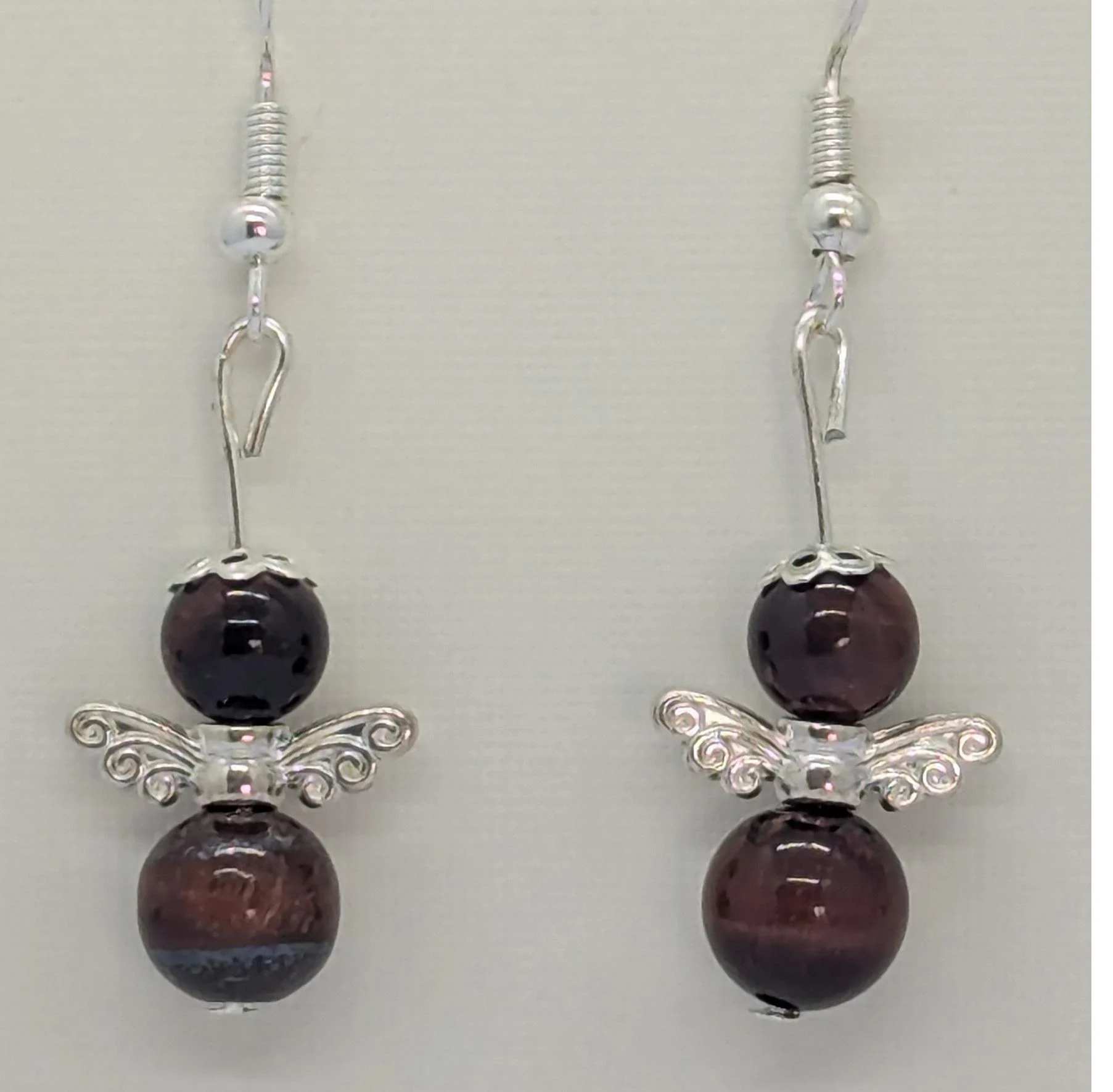 Boucles d oreilles oeil de taureau 3 2