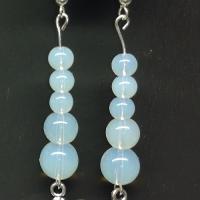 Boucles d oreilles opalite 2 1