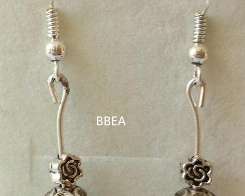 Boucles d oreilles pierre de lave 3 