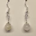 Boucles d oreilles pierre de lune