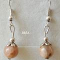 Boucles d oreilles pierre de soleil 4